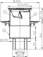 Rigolă de duș HL 310N.2 (21469) imaginea #2 — magazin online Desire.md