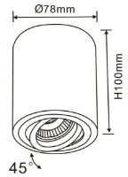 Спот Flitz Leuchten Rondo (FL801-1C) фото №2 — интернет-магазин Desire.md