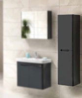 Шкаф-пенал Martat Rio Anthracite (15523) фото №2 — интернет-магазин Desire.md