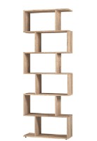 Стеллаж Fabrik Home Wally Дуб Сонома 80x25x191cm