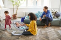 Șezlong pentru bebeluși Nuna Leaf Curv Frost (SE01033FRTGL) imaginea #3 — magazin online Desire.md