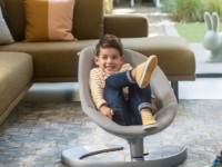 Șezlong pentru bebeluși Nuna Leaf Grow Blush (SE10300BLUGL) imaginea #4 — magazin online Desire.md