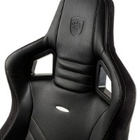 Геймерское кресло Noblechairs EPIC Black/Gold фото №3 — интернет-магазин Desire.md