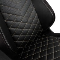 Геймерское кресло Noblechairs EPIC Black/Gold фото №4 — интернет-магазин Desire.md