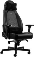 Геймерское кресло Noblechairs ICON Black/Black фото №1 — интернет-магазин Desire.md