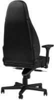 Scaun gaming Noblechairs ICON Black/Platinum-White imaginea #2 — magazin online Desire.md