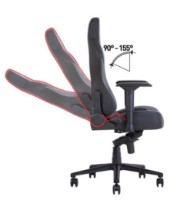 Scaun gaming Новый стиль Hexter XL R4D MPD MB70 Eco/01 Black/Grey imaginea #4 — magazin online Desire.md