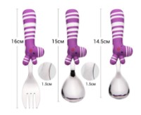 Set tacâmuri pentru copii Fissman Zebra 3564 imaginea #3 — magazin online Desire.md