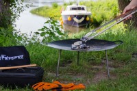 Clești pentru barbeque Petromax BBQ and Coal Tongs Small (ZA1) imaginea #2 — magazin online Desire.md