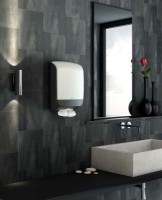 Диспенсер для бумаги Katrin Hand Towel Mini White (88942) фото №4 — интернет-магазин Desire.md