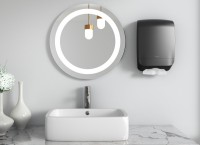 Диспенсер для бумаги Katrin Hand Towel Mini Black (88966) фото №5 — интернет-магазин Desire.md