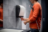 Диспенсер для бумаги Katrin System White (90045) фото №2 — интернет-магазин Desire.md