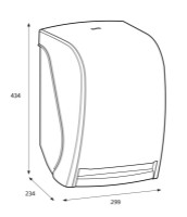 Диспенсер для бумаги Katrin SYS Electric Black (104438) фото №3 — интернет-магазин Desire.md