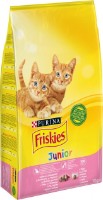 Hrană uscată pentru pisici Purina Friskies Junior Chicken Milk Vegetables 1.5kg