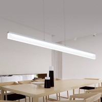 Lustră Led Market Line Acrilyc 9626 White 1000mm imaginea #2 — magazin online Desire.md