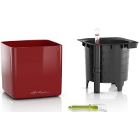 Цветочный горшок Lechuza Cube Glossy 14 White фото №2 — интернет-магазин Desire.md