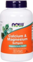 Vitamine NOW Calcium Magnesium Vitamin D 120cap
