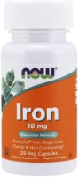 Vitamine NOW Iron 18mg 120cap