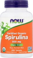 Antioxidant NOW Spirulina 500mg 200tab imaginea #1 — magazin online Desire.md