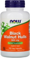 Витамины NOW Black Walnut Hulls 100cap