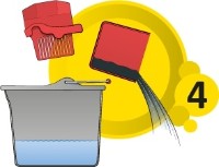 Набор для уборки пола Sprintus Click `N` Press (302043) фото №5 — интернет-магазин Desire.md