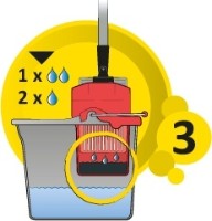 Набор для уборки пола Sprintus Click `N` Press (302043) фото №3 — интернет-магазин Desire.md