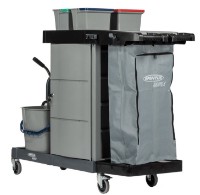 Carucior profesional pentru curatenie Sprintus Matrix 4+2 (304001) imaginea #2 — magazin online Desire.md