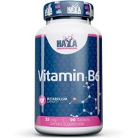 Витамины Haya Labs Vitamin B6 90tab фото №1 — интернет-магазин Desire.md