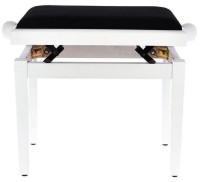 Scaun pentru pian KB 15WHB Polished White imaginea #2 — magazin online Desire.md