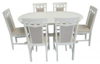 Обеденный стол Evelin HV-24 V Cream Light фото №2 — интернет-магазин Desire.md