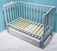 Кроватка Кузя Ангелина Серый фото №5 — интернет-магазин Desire.md