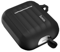 Husă pentru căști Hoco WB10 Airpods 1/2 Black