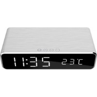 Будильник Gembird DAC-WPC-01-S Silver фото №2 — интернет-магазин Desire.md