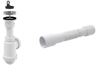 Сифон для раковины AlcaPlast A441+A720 70" 50 (97907)