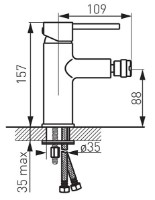 Baterie pentru bideu Ferro Fiesta BFI6 imaginea #2 — magazin online Desire.md