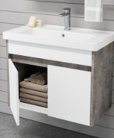 Dulap cu lavoar Orka Aydos 65 Silver (02375) imaginea #4 — magazin online Desire.md