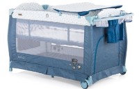 Манеж Chipolino Bella Blue Linen (KOSIB0204BL)  фото №1 — интернет-магазин Desire.md