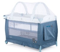 Манеж Chipolino Bella Blue Linen (KOSIB0204BL)  фото №3 — интернет-магазин Desire.md