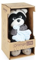 Jucărie de pluș Orange Toys Denny the Raccoon with Towel 15cm (OS616/15) imaginea #3 — magazin online Desire.md