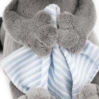 Jucărie de pluș Orange Toys Denny the Raccoon with Towel 15cm (OS616/15) imaginea #4 — magazin online Desire.md