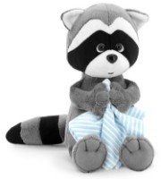 Jucărie de pluș Orange Toys Denny the Raccoon with Towel 15cm (OS616/15)
