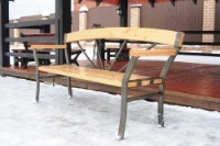 Bancă grădină Alamar Bancă solară (L-1.7m) imaginea #4 — magazin online Desire.md