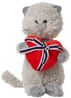 Jucărie de pluș Orange Toys Cat with Heart 30cm (OS080/30)