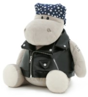 Jucărie de pluș Orange Toys Po the Hippo "Biker" 20cm (MS6102/20)
