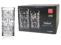 Набор стаканов RCR Tattoo 370ml (42394) 6pcs фото №2 — интернет-магазин Desire.md