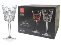 Набор бокалов RCR Tattoo 290ml (42393) 6pcs фото №2 — интернет-магазин Desire.md