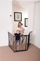 Porțile de siguranță DreamBaby Newport Adapta Gate (F2021) Black imaginea #5 — magazin online Desire.md