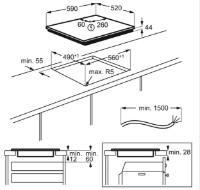 Индукционная панель Electrolux EIV634 фото №4 — интернет-магазин Desire.md