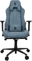 Scaun gaming Arozzi Vernazza Soft Fabric Blue Grey