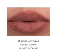 Ruj de buze Chanel Rouge Allure Velvet Extreme Intense Matte 128 Rose Nocturne